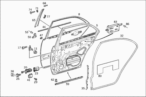 Взаимозаменяемость запчастей мерседес w210