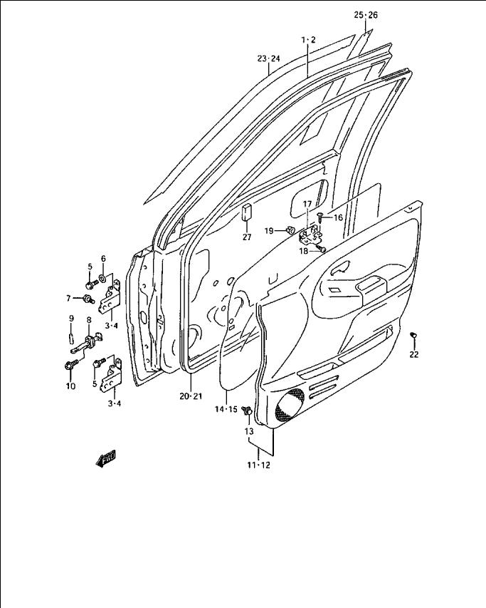 Дверная карта сузуки гранд витара