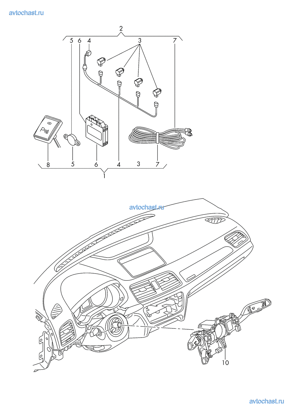 Ассистент дальнего света audi q3