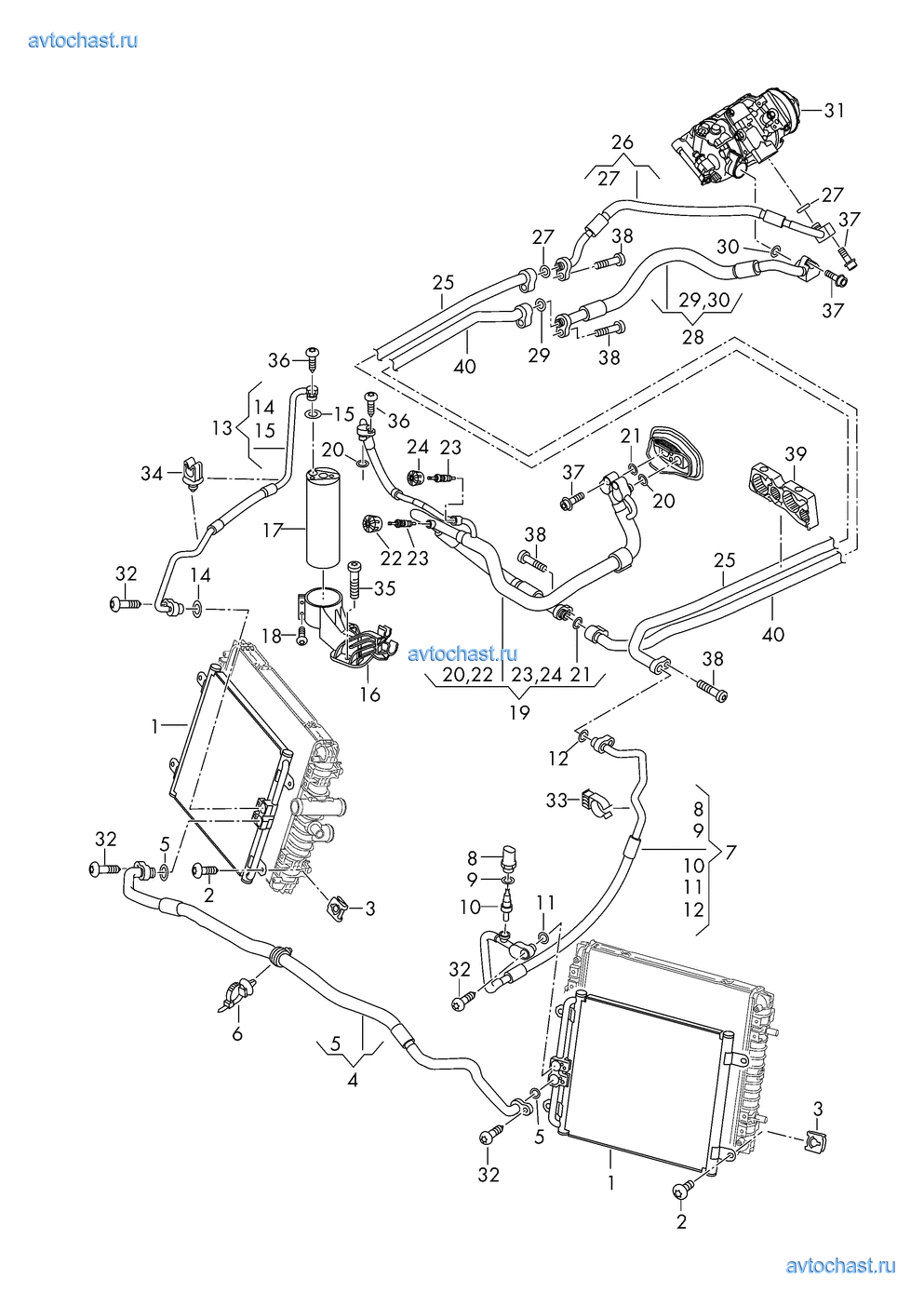 конденсатор климатической установки