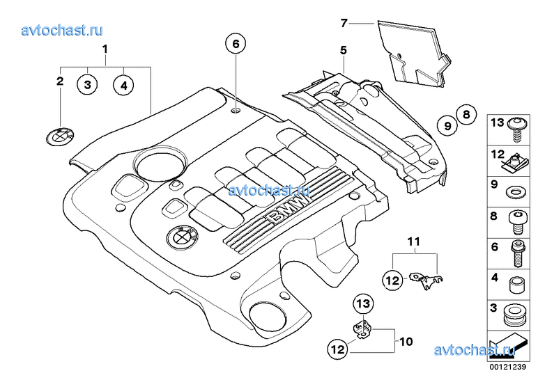 Звукоизоляционный кожух двигателя