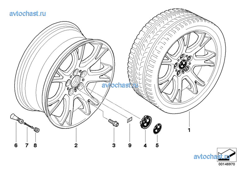 /c  BMW  Y-., .191