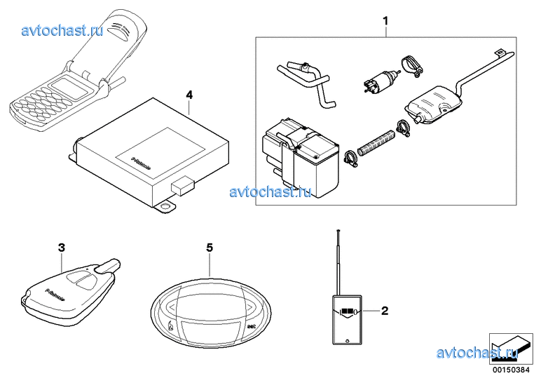 Комплект дооснащ.автон.сист.отопления