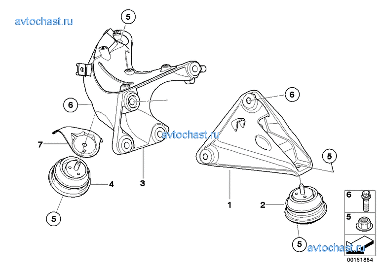 Подвеска двигателя