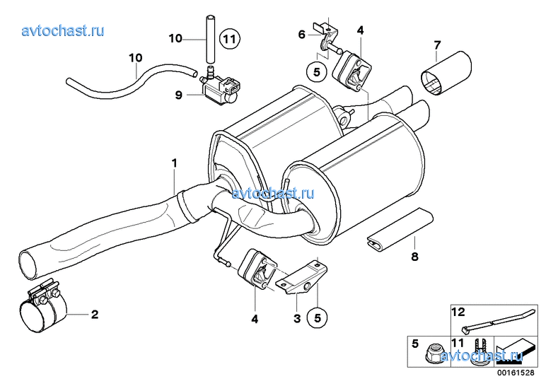 Система выпуска ОГ Зд