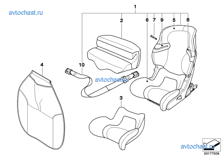  BMW Junior Seat I-II Isofix