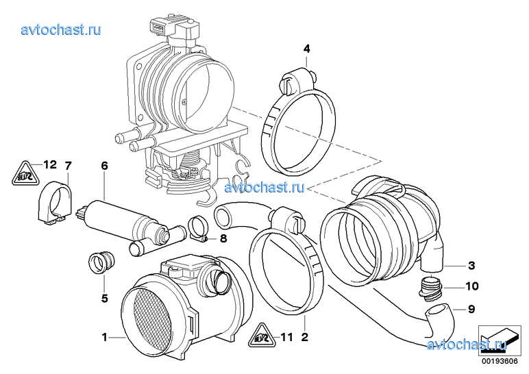 Расходомер воздуха