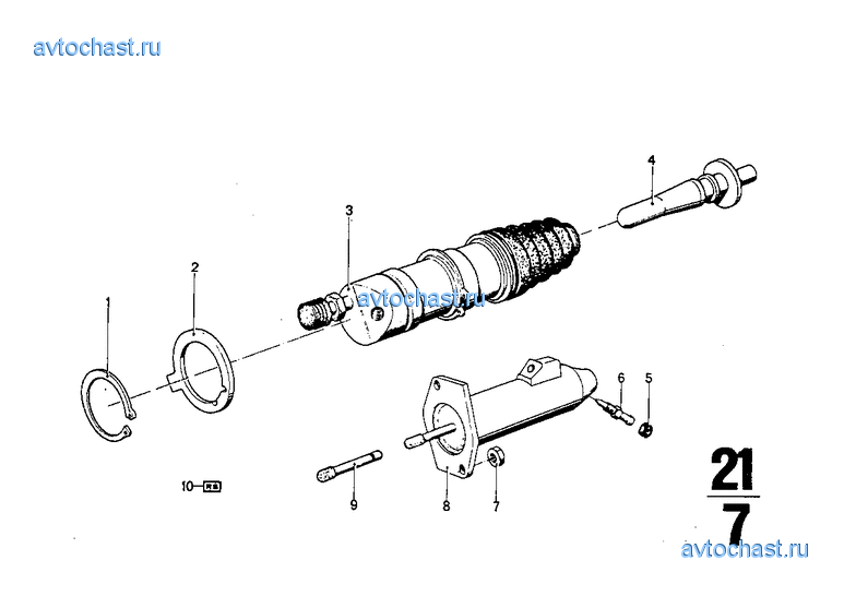 Исполнительный цилиндр