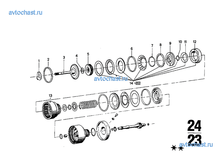 Сцепление BW 65 Пд