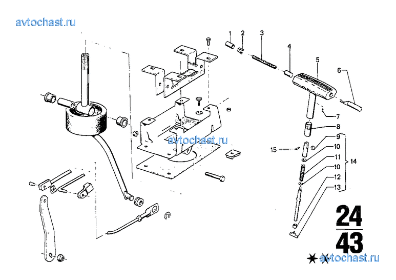 ZF 3HP22 механизм ПП/блок.трансм.на ст.