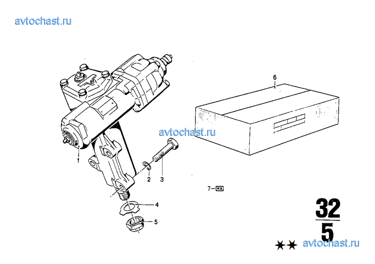 Монт.комплект гидроусилителя рул.управл.