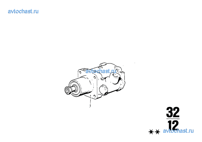 Рулевой механизм с гидроусилителем