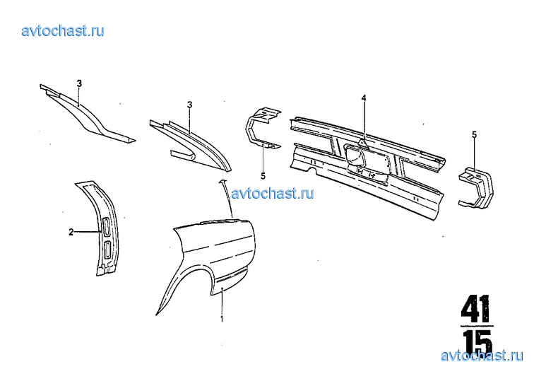заднее крыло