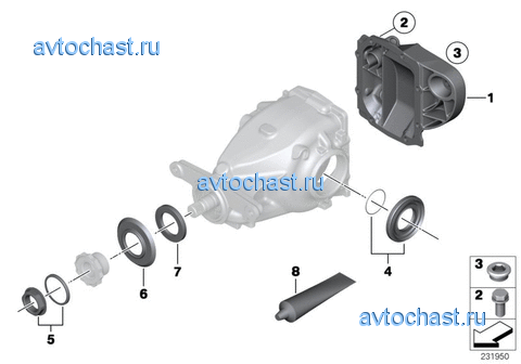 Комп.уплотн.ред.з.моста, пр.на все кол.