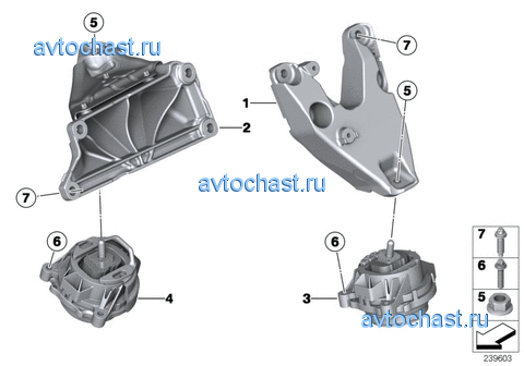 Подвеска двигателя