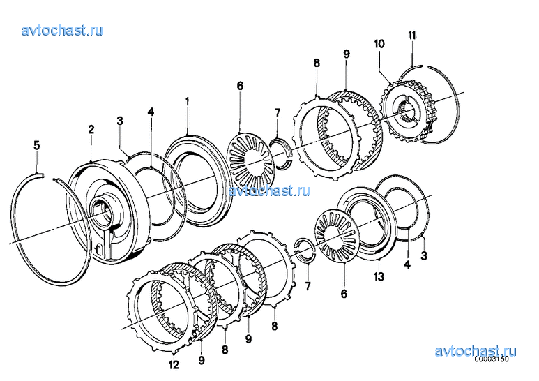 ZF 3HP22  . C/C