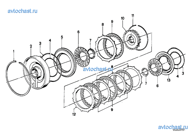 ZF 3HP22  . C/C