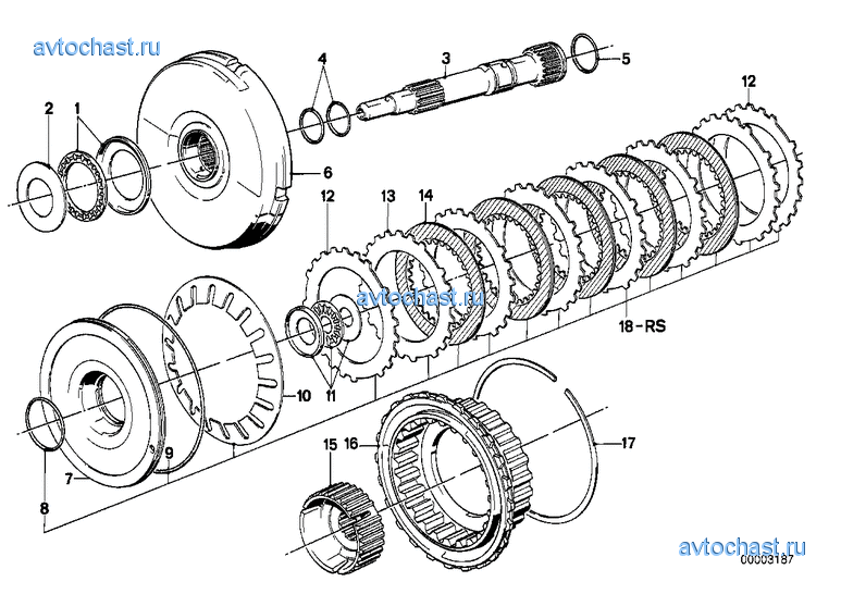 ZF 4HP22/24   A