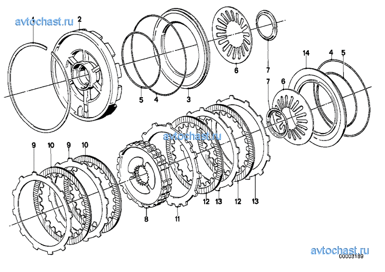 ZF 4HP22/24 .. C/C