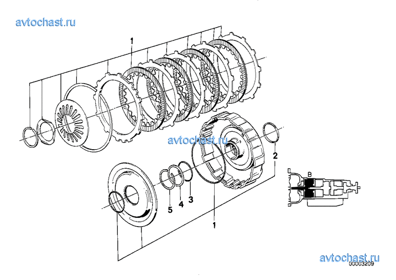 ZF 4HP22/24   B