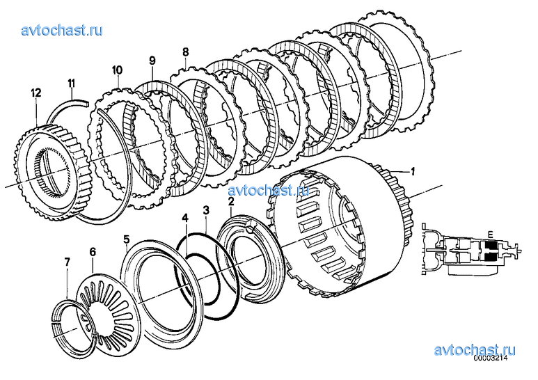 ZF 4HP22/24   E