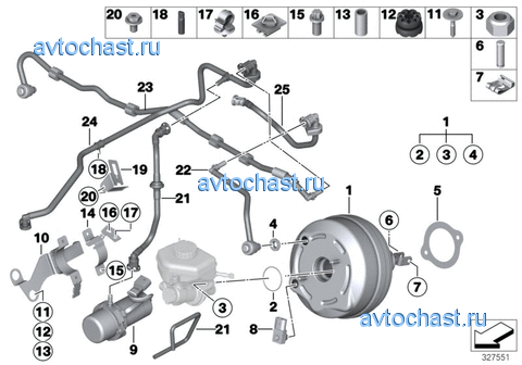 Усилитель тормозов