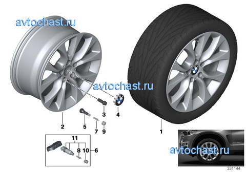 /c  BMW  V-...450 - 19"