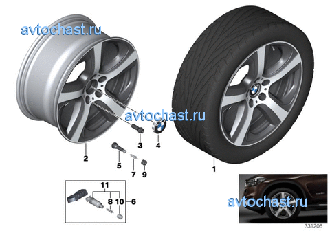 /c  BMW  .. 490 - 19"