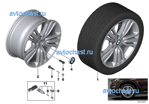 /  BMW  W-. 447 - 19"