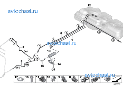 Топливопроводы/топливный фильтр