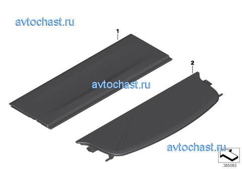 Визуальная защита багажного отделения