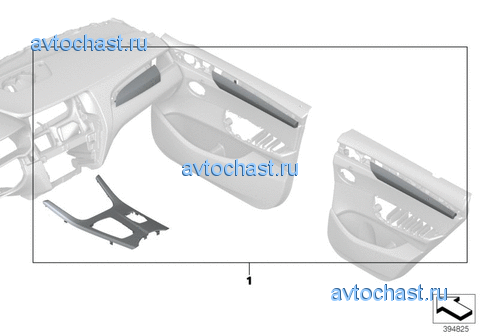Накладки для салона M Performance