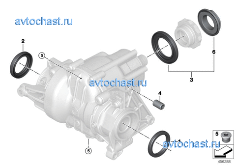 Детали раздаточной коробки PTO