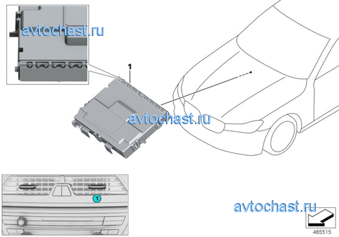 Touchsensor Bel?ftung vorne