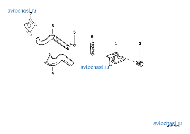Кабельный канал багажной двери