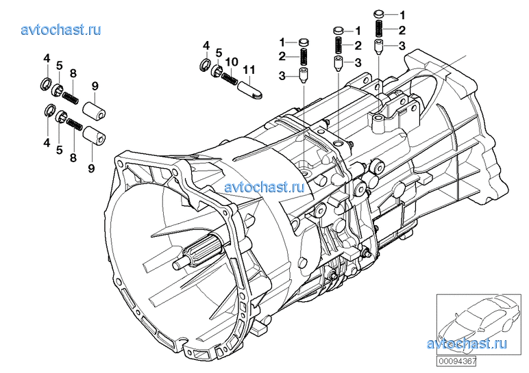 GS5-39DZ-Allrad innere Schaltungsteile