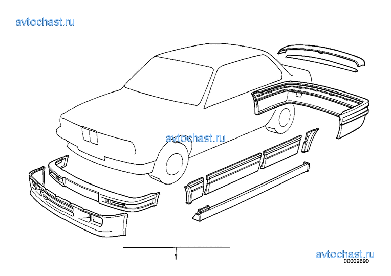 К-т доосн.аэродинамическим к-том в M-ст.