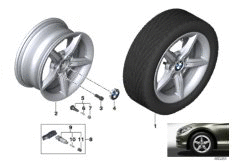  LM BMW . 654 - 16"