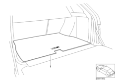 X5 trunk mat