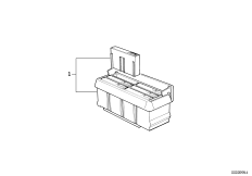 Cassette holder console