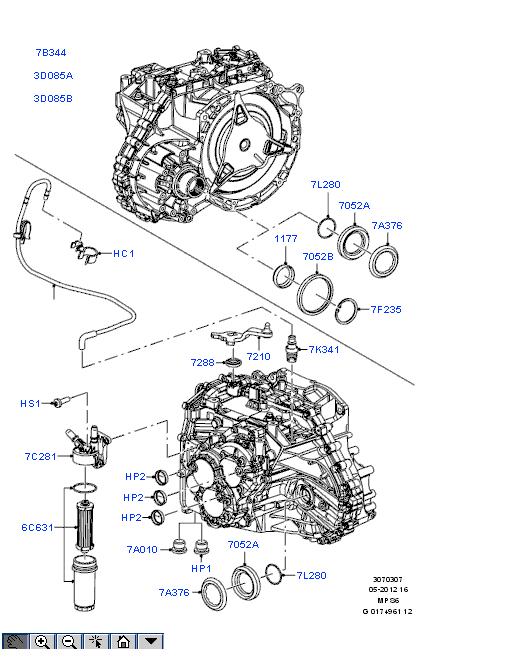 1728790 ford размер