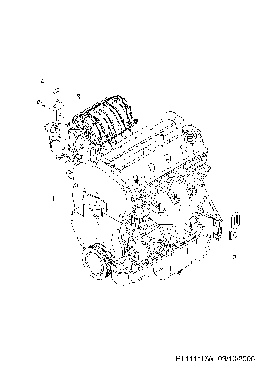 Схема двигателя chevrolet aveo t300