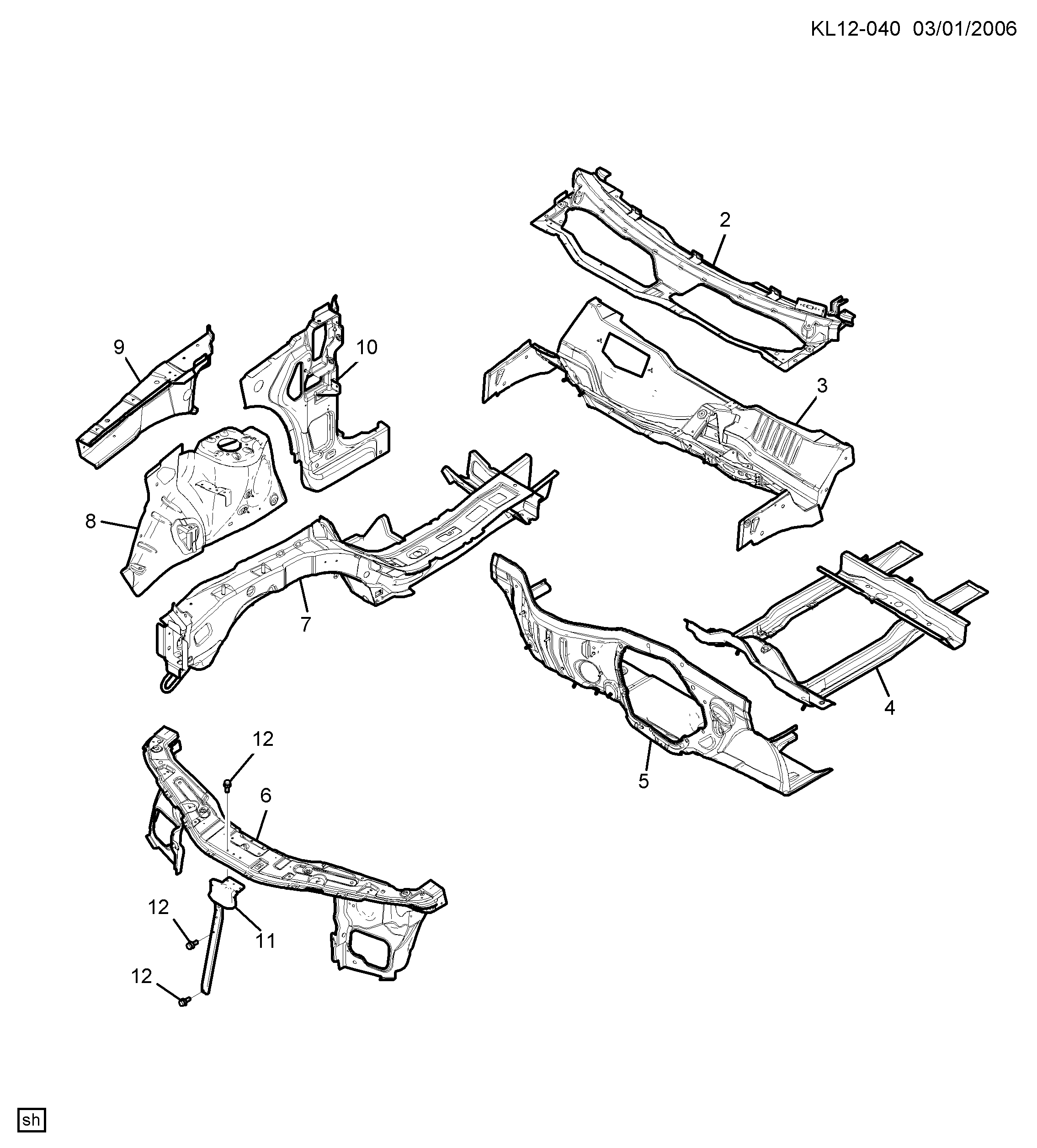 Chevrolet детали