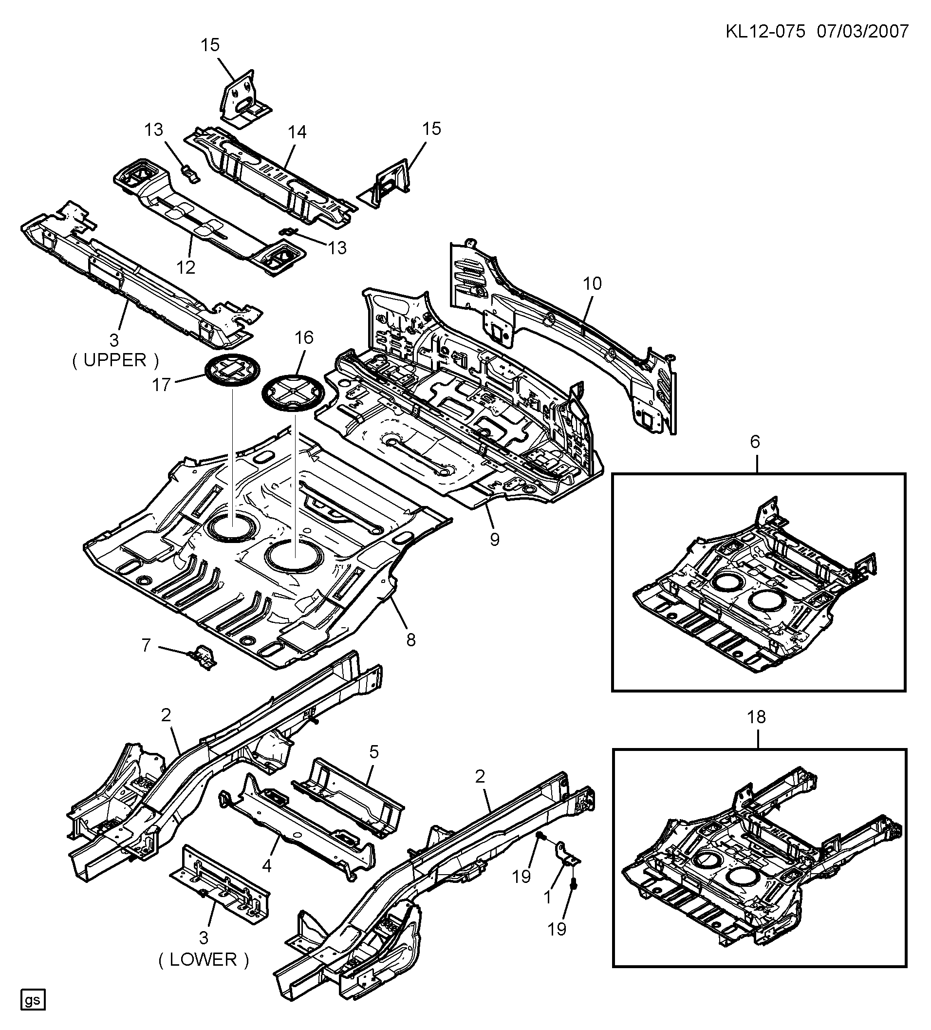 Chevrolet детали