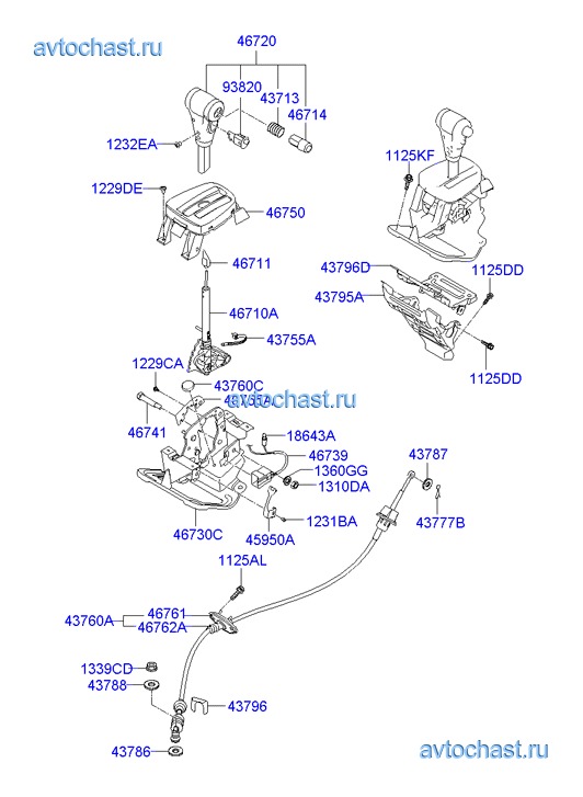 Каталог запчастей hyundai sonata. Тормозная система Хендай Лавита схема. Устройства рычага КПП Хендай Лавита.