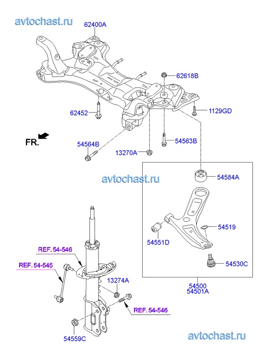 Передняя подвеска портер 1 схема хендай