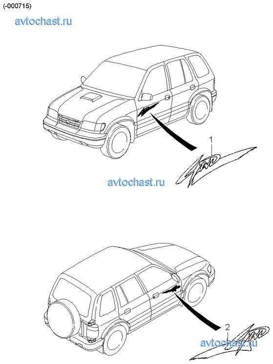 Где находится номер рамы на киа спортейдж 1 поколения фото
