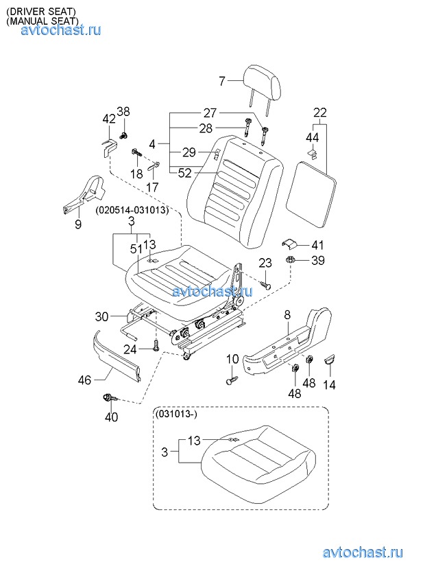 Купить Водительское Сиденье Киа Соренто Хм