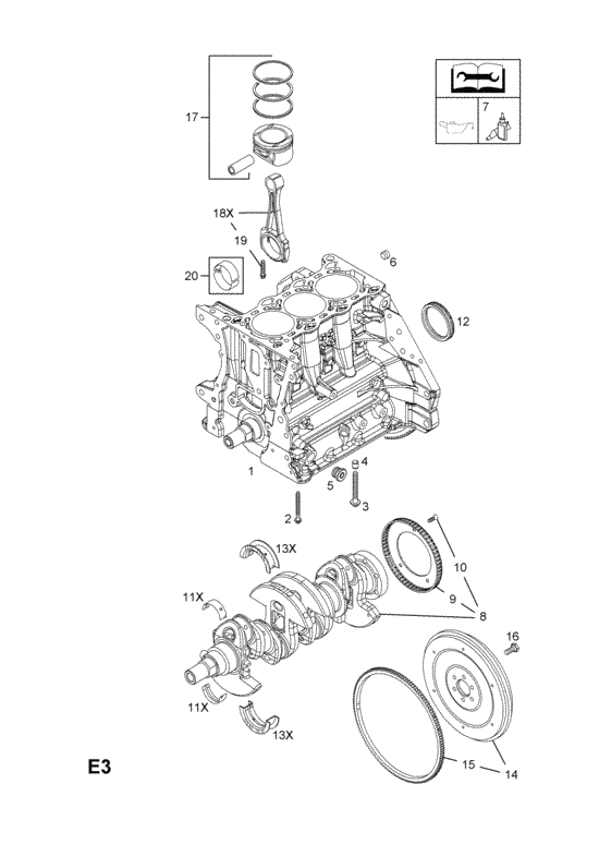 Оригинальный каталог запчастей opel