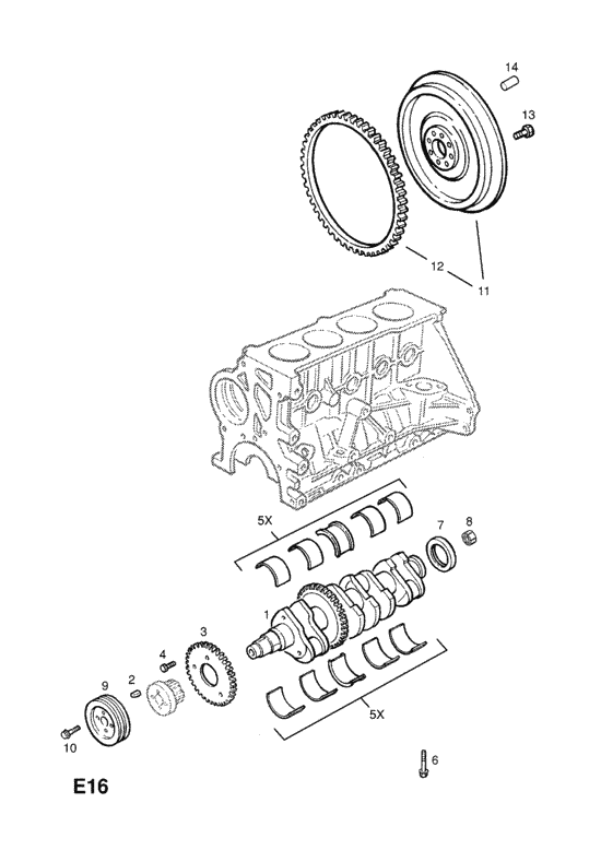 Оригинальный каталог запчастей opel